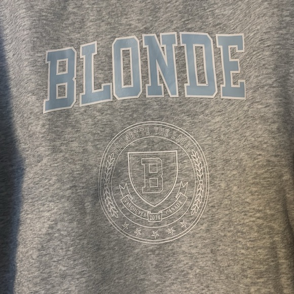 Brunette the label Blonde Crewneck - Picture 3 of 3